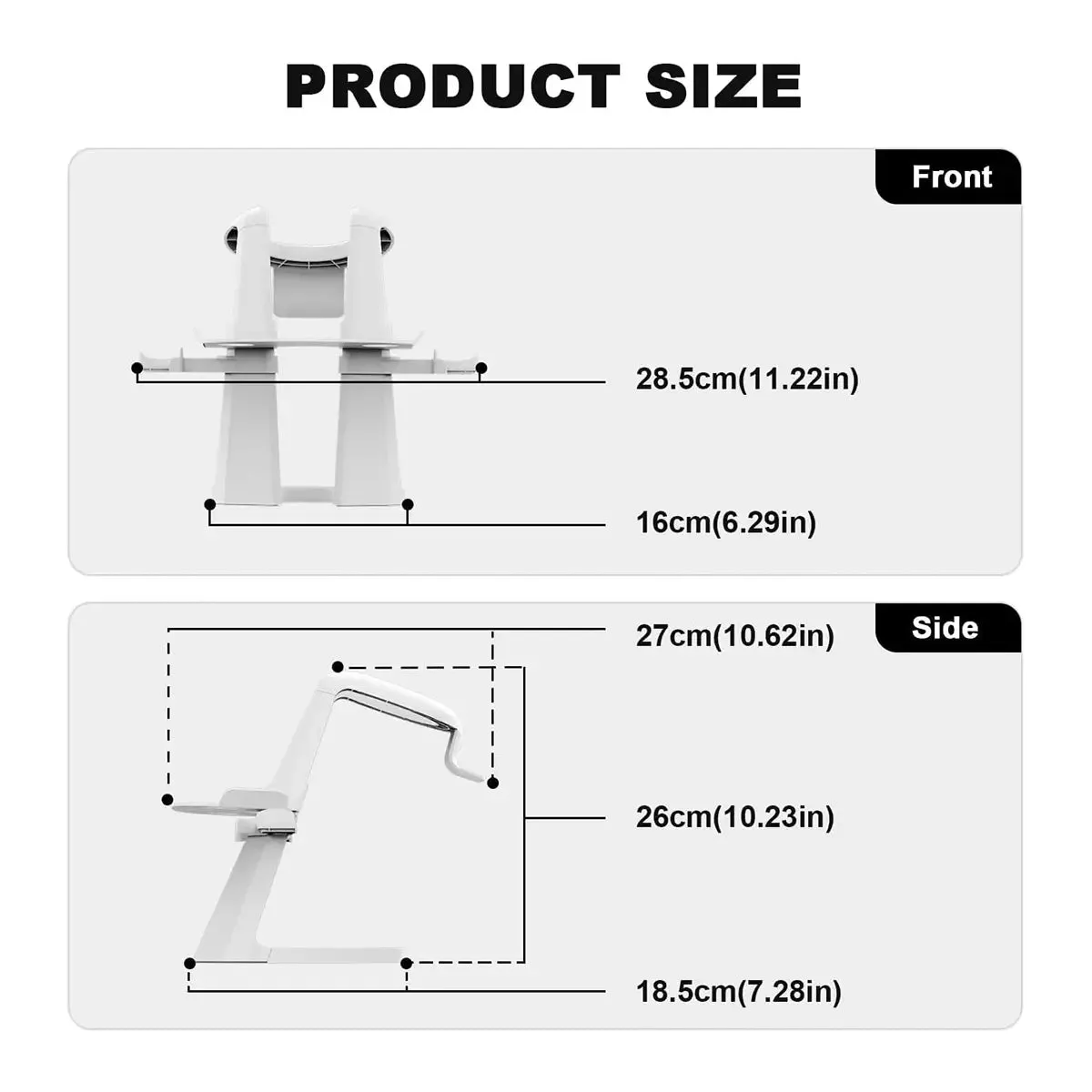 VR Headset and Touch Controllers Display Stand | for Oculus Quest 2, Quest, Rift S, Rift, Valve Index, HP G2