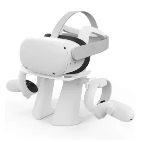 VR Headset and Touch Controllers Display Stand | for Oculus Quest 2, Quest, Rift S, Rift, Valve Index, HP G2