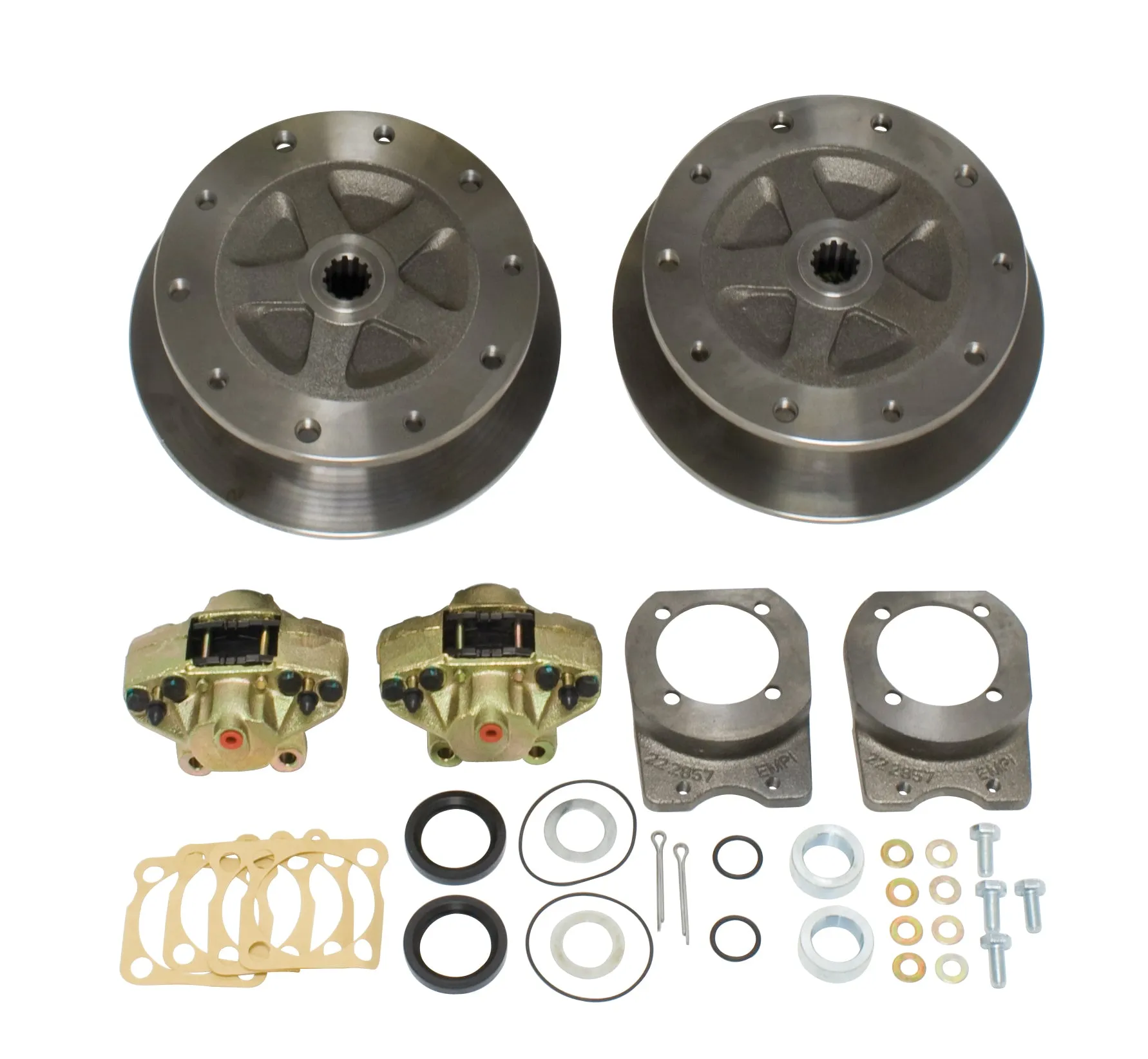 Wide Track Rear VW Disc Brake Kit 5x205 Bolt Pattern