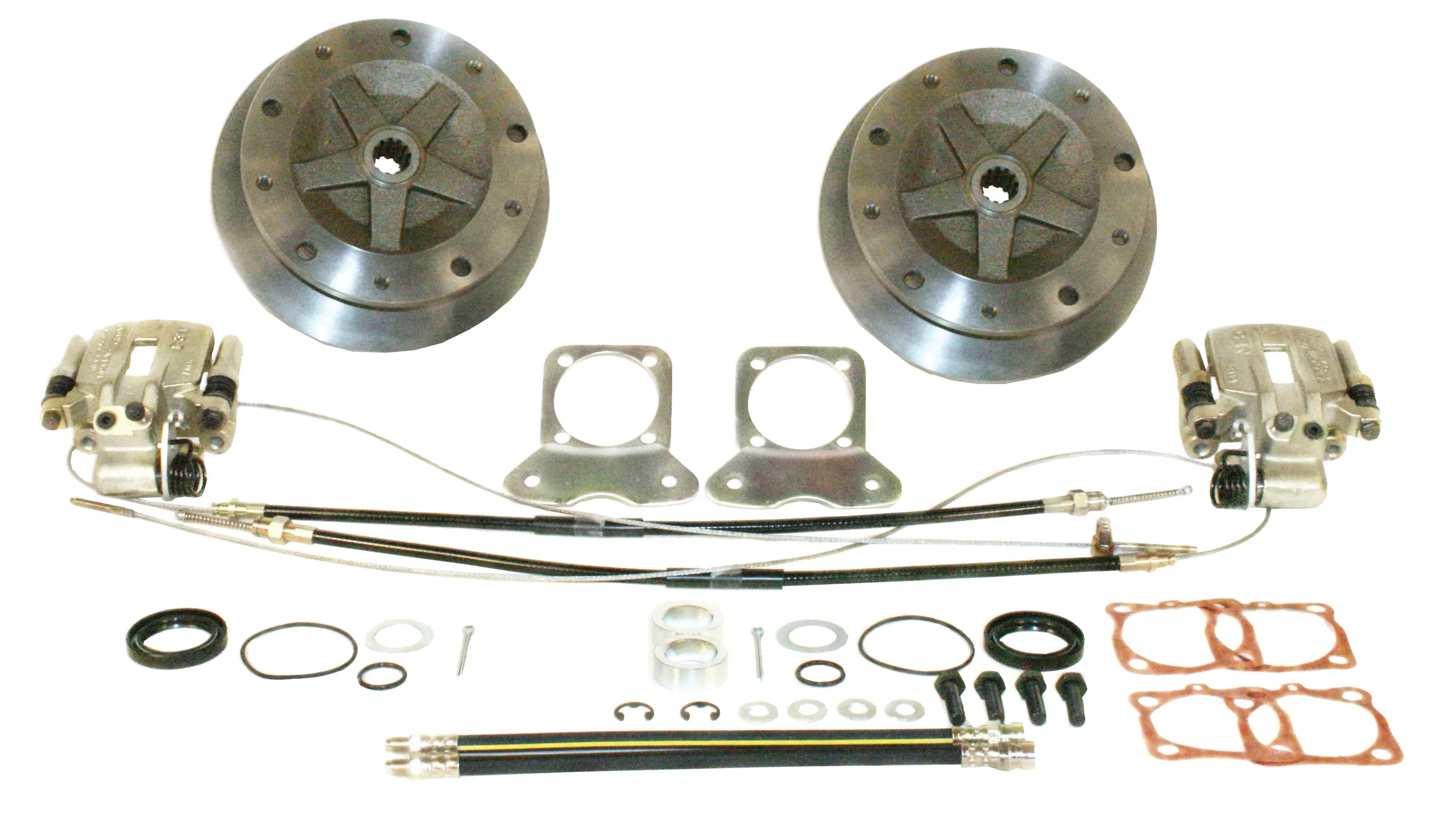 Wide Track Rear VW Disc Brake Kit 5x205 Bolt Pattern