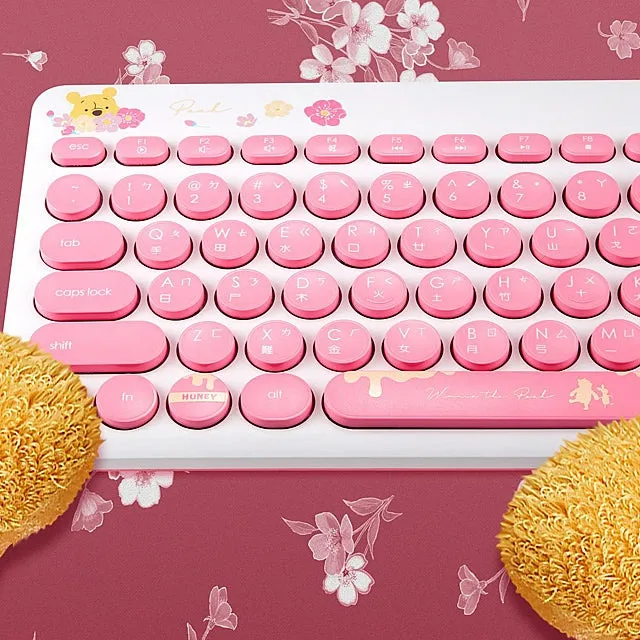 Winnie the Pooh Wireless Optical Mouse and Keyboard