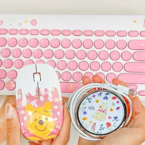Winnie the Pooh Wireless Optical Mouse and Keyboard