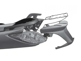 Yamaha XMax 125 (10-13) SHAD Top Box Fitting Kit