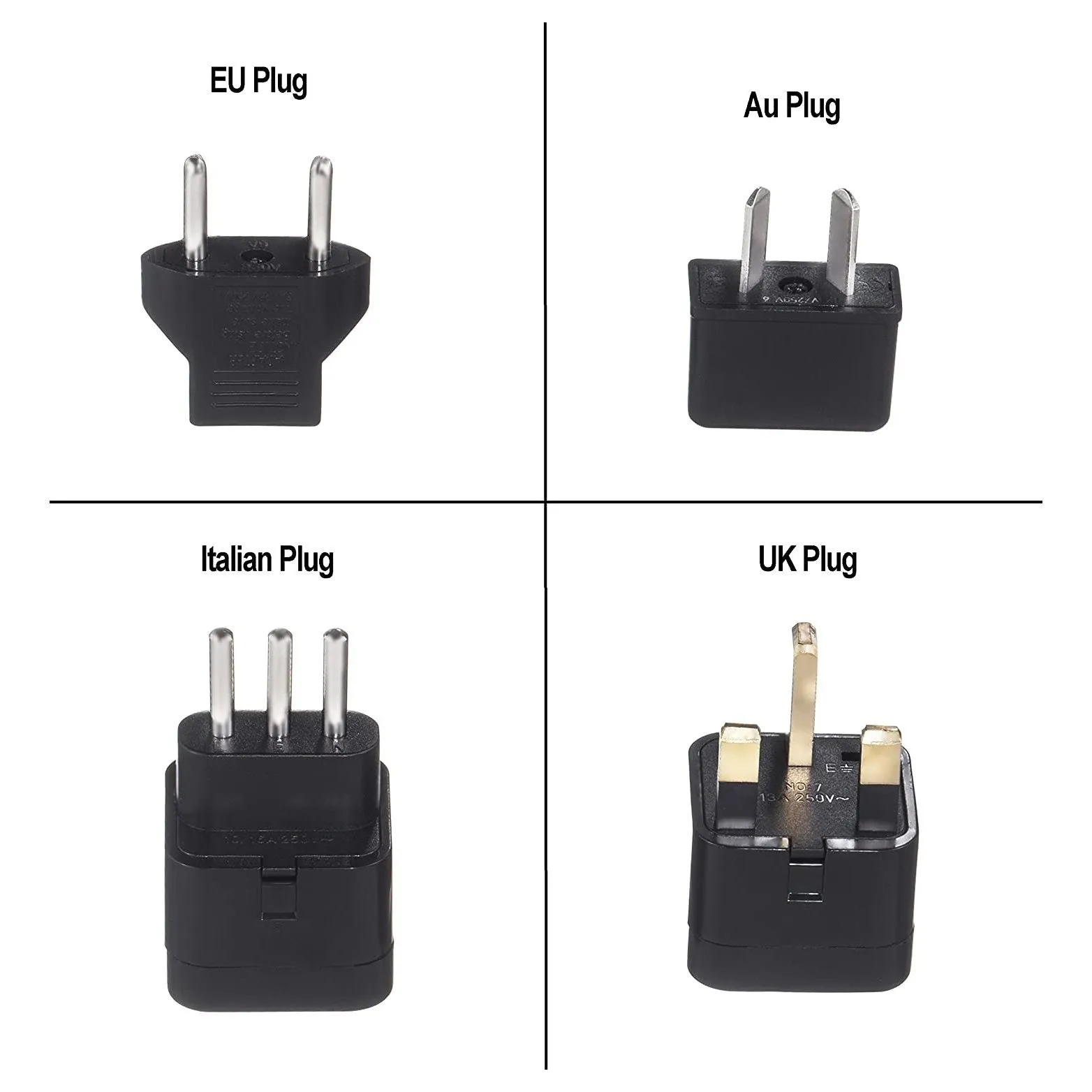 Yubi Power 2 Batteries Kit for GoPro 1280 mAh and Travel Charger Kits