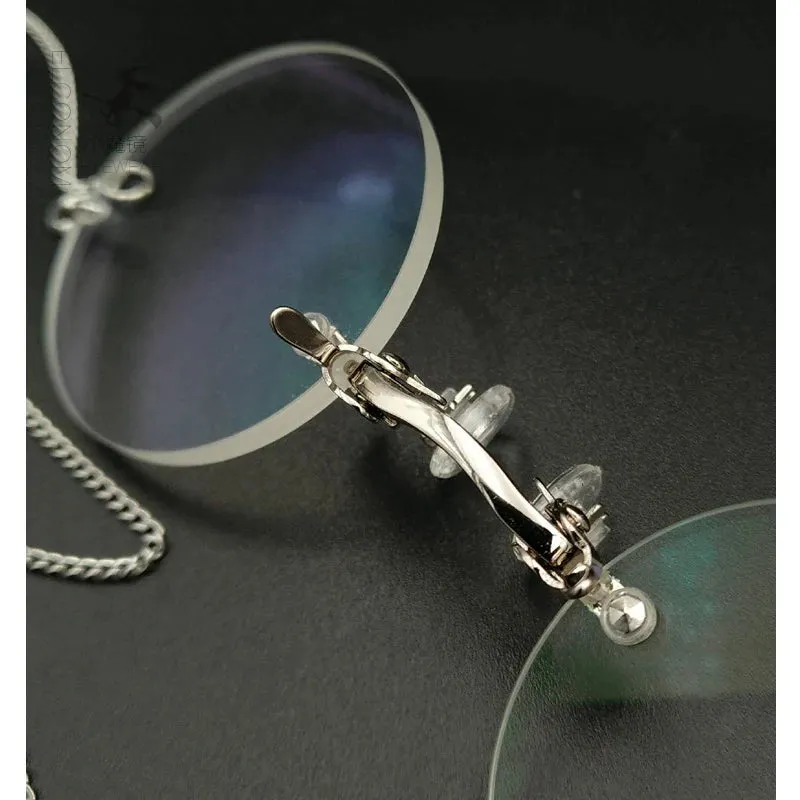 Yujo Unisex Full Rim Round Opera Reading Glasses 1731